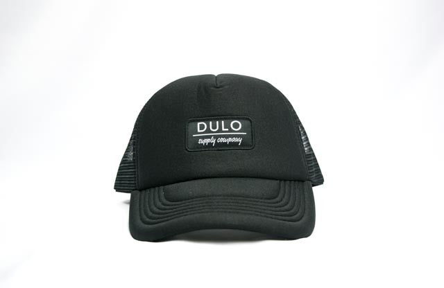 trucker hat, snapback hat, water hat, foam hat, black hat, mens hats, womens hats, dulo supply co