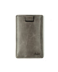 minimal wallet, slim wallet, thin wallet, leather wallet, pull-tab wallet, leather goods, card holder, leather card holder